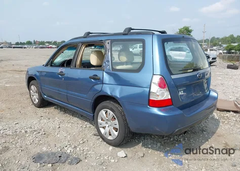 2008 Subaru Forester 2.5X from USA, damaged, VIN JF1SG63678H722270